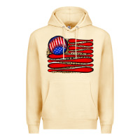 Pina Colada leopard baseball flag5 Premium Hoodie - JahusDesignShop