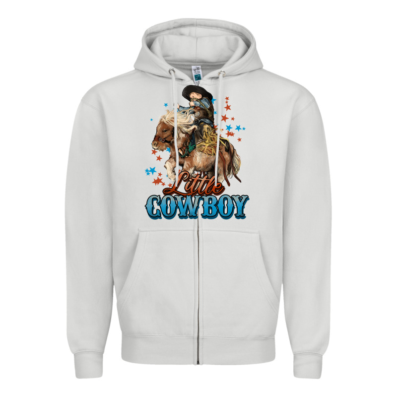 Little Cowboy Midilli Horse Kid Boy Zipper Hoodie by HowdyJamesFarm | Teevron