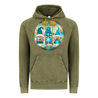 Vintage Olive Winter Gnomies Ornament Vintage Hoodie - BundleAndBundleShop