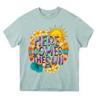 Arona Here comes the sun Heavy Core Tee - NancyCooperArtShop
