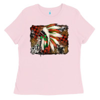 Indian Headdress Christmas Ladies Tee | Teevron