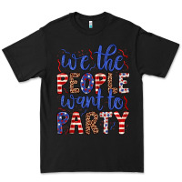 Black we the people want to party Premium Tee - JahusDesignShop