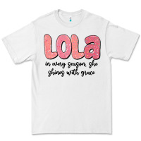 White lola in every season, she shines with grace Premium Tee - MaliasSmallBusiness