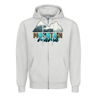 Mountain Mama Zipper Hoodie | Teevron