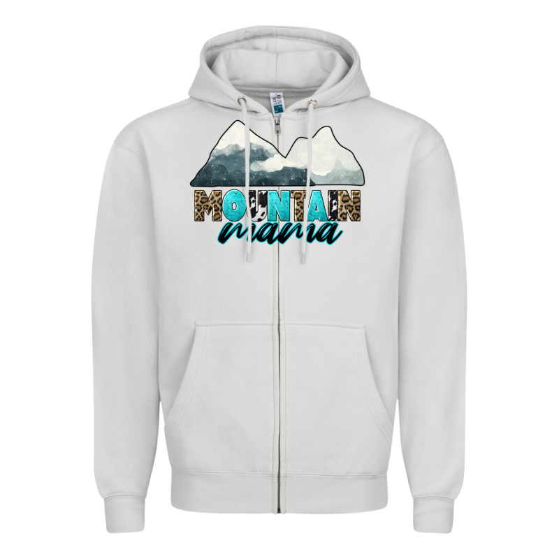 Mountain Mama Zipper Hoodie by CowGirlArtShop | Teevron