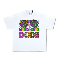 White mardi gras celebration design Urban Heavy Tee - LillyAllenDesigns