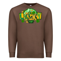 Chestnut St. Patrick's Day lucky Premium Sweatshirt - FaDigitalArtStudio