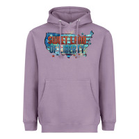 Lavender Sweet land of liberty Heavyweight Hoodie - FaDigitalArtStudio