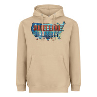 Mushroom Sweet land of liberty Heavyweight Hoodie - FaDigitalArtStudio