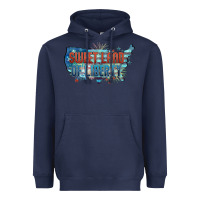 Navy Sweet land of liberty Heavyweight Hoodie - FaDigitalArtStudio