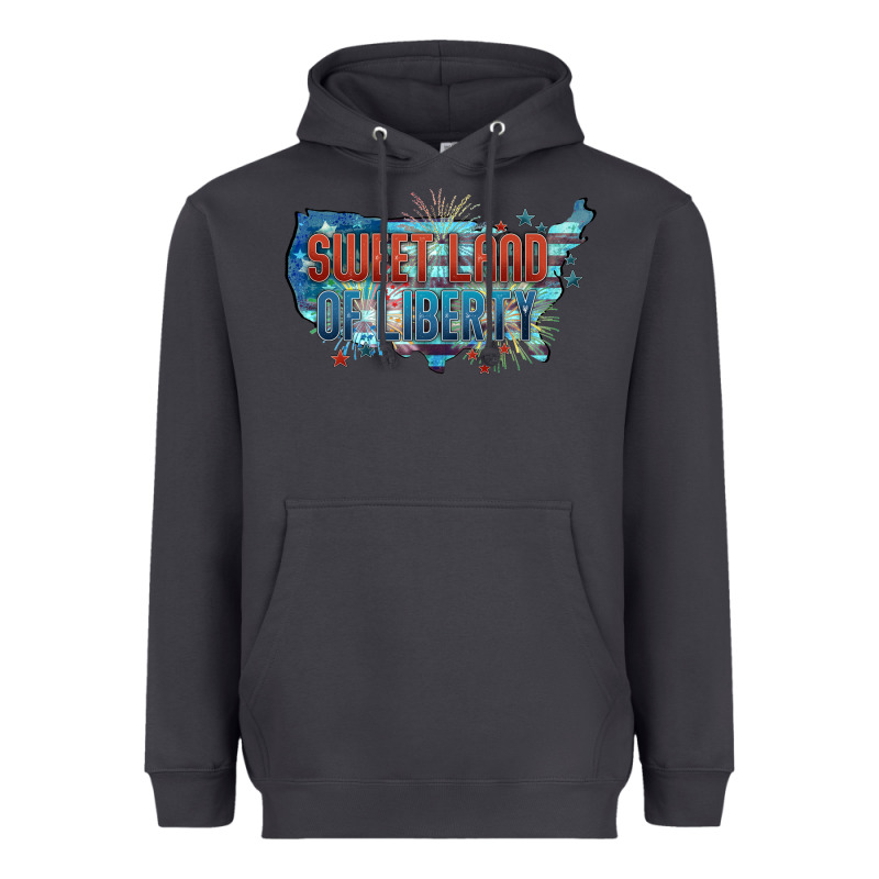 Sweet Land Of Liberty Heavyweight Hoodie by FaDigitalArtStudio | Teevron