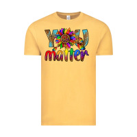 Vintage Mustard Lgbtq You Matter With Leopard Vintage Tee - BundleAndBundleShop