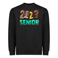 Black 2023 senior Football Heavyweight Sweatshirt - NancyCooperArtShop