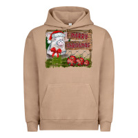 Pigment Burro merry Christmas pig Urban Hoodie - CowhideDigitalArt