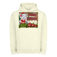 Pigment Pistachio merry Christmas pig Urban Hoodie - CowhideDigitalArt