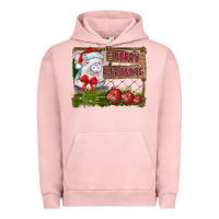 Pigment Salmon merry Christmas pig Urban Hoodie - CowhideDigitalArt