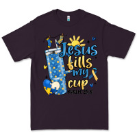 Plum down syndrome jesus fills my cup Premium Tee - MaliasSmallBusiness