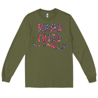 Army Green Mama Tried Long Sleeve Tee - Bettercallsaul