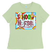 Matcha Western School Nurse Ladies Tee - LillyAllenDesigns
