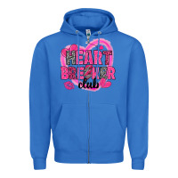 True Royal Heart breaker club Valentine's Day Zipper Hoodie - HowdyJamesFarm