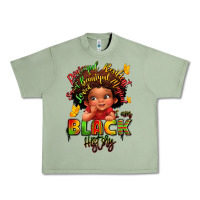 Oil Green empowering black heritage Urban Heavy Tee - LillyAllenDesigns
