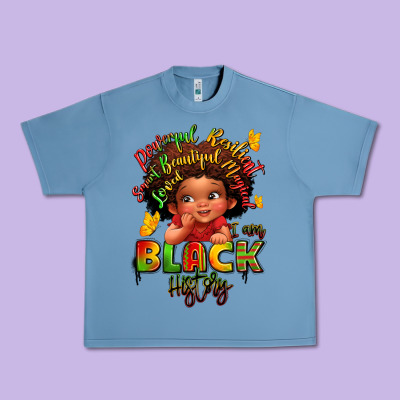 Empowering Black Heritage Urban Heavy Tee Designed By Lillyallendesigns