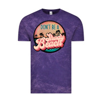 Cloud Purple don't be a shady beach Vintage Tee - JahusDesignShop