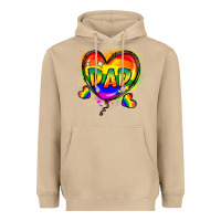 Mushroom Dad pride Heavyweight Hoodie - FaDigitalArtStudio