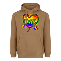 Toasted Coconut Dad pride Heavyweight Hoodie - FaDigitalArtStudio