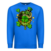 True Royal St. Patrick's Day lip Premium Sweatshirt - FaDigitalArtStudio