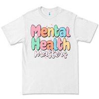 White mental health matters Premium Tee - MaliasSmallBusiness
