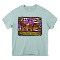 Arona happy mardi gras y'all cow Heavy Core Tee - Jasminsmagicworld