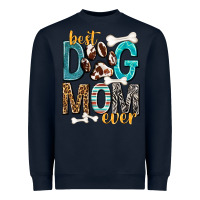 Navy Best Dog Mom Ever Heavyweight Sweatshirt - texasbilliewilder