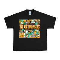 Black Green And Yellow Nurse Urban Heavy Tee - LillyAllenDesigns
