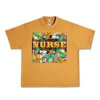 Peanut Butter Green And Yellow Nurse Urban Heavy Tee - LillyAllenDesigns