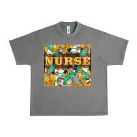 Tornado Green And Yellow Nurse Urban Heavy Tee - LillyAllenDesigns