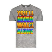 Cloud Rock Lgbtq You'll Never Walk Alone With Peace Vintage Tee - BundleAndBundleShop