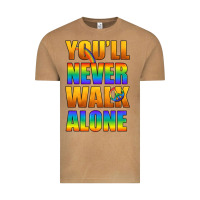 Lgbtq You'll Never Walk Alone With Peace Vintage Tee | Teevron