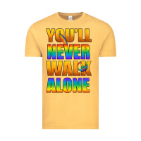 Vintage Mustard Lgbtq You'll Never Walk Alone With Peace Vintage Tee - BundleAndBundleShop