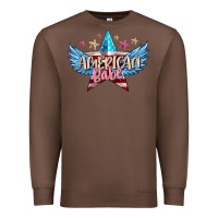 Chestnut American babe Premium Sweatshirt - FaDigitalArtStudio
