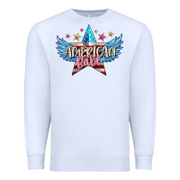 White American babe Premium Sweatshirt - FaDigitalArtStudio