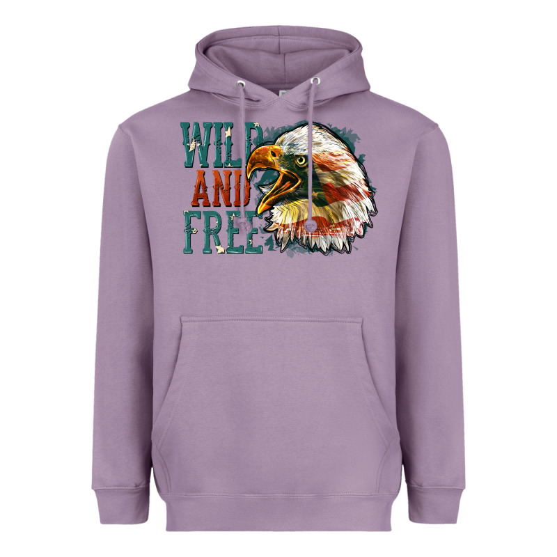Wild And Free Heavyweight Hoodie by FaDigitalArtStudio | Teevron