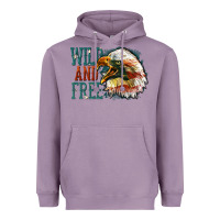 Lavender Wild and free Heavyweight Hoodie - FaDigitalArtStudio