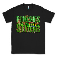 Black pinches get stitches st patricks Classic Tee - LillyAllenDesigns