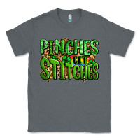 Charcoal Heather pinches get stitches st patricks Classic Tee - LillyAllenDesigns