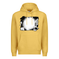Antique Gold Cowhide Bleached Premium Hoodie - CowCowDesign