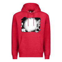 Cardinal Cowhide Bleached Premium Hoodie - CowCowDesign