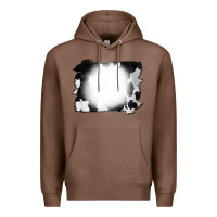 Chestnut Cowhide Bleached Premium Hoodie - CowCowDesign