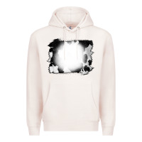 Pale Pink Cowhide Bleached Premium Hoodie - CowCowDesign