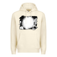 Sandshell Cowhide Bleached Premium Hoodie - CowCowDesign